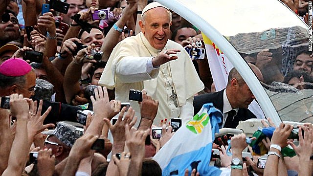 Papa Francisco en Rio de Janeiro